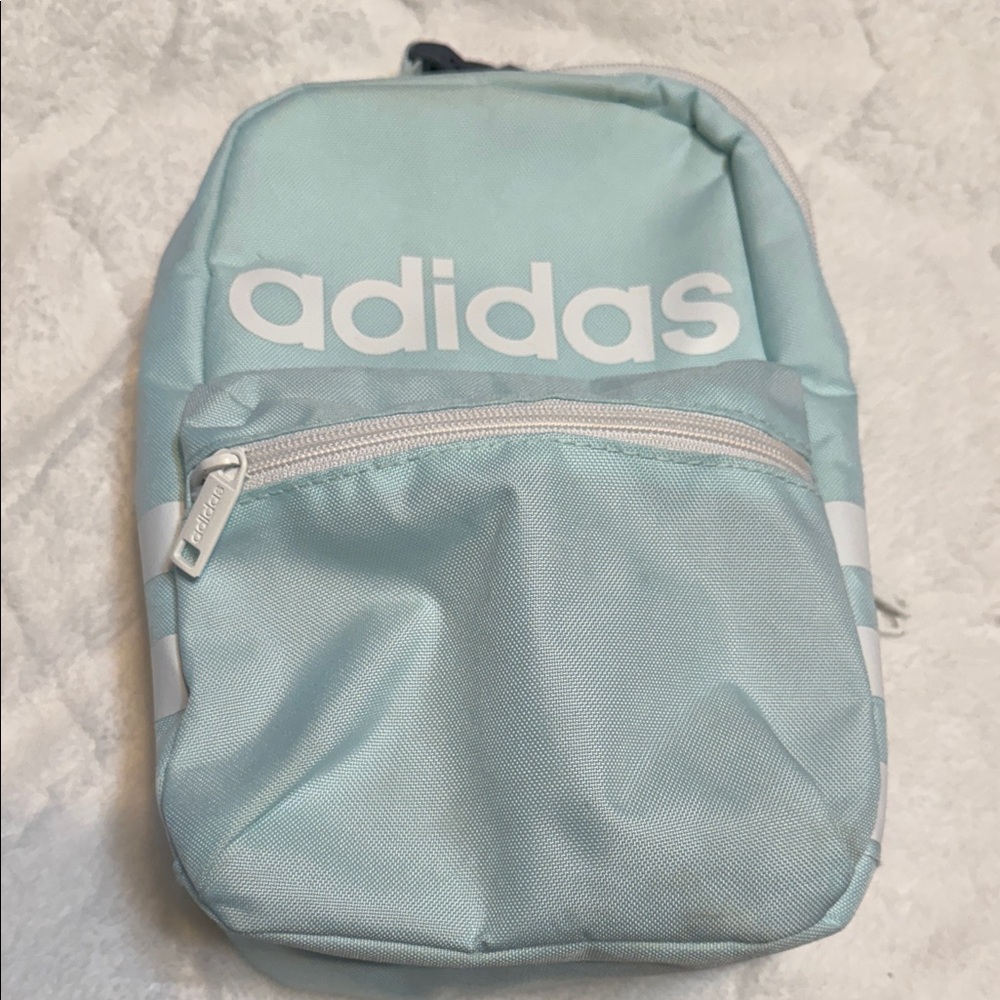 Adidas Light Blue Insulated Lunch Bag
